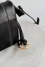 Bandolera Noco 2 cuerpos Negro - Imagen 3