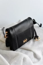 Bandolera Noco 2 cuerpos Negro - Imagen 2