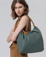 Bolso  Surkana de hombro Azul acero