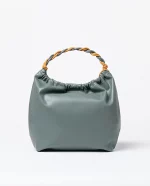 Bolso  Surkana de hombro Azul acero - Imagen 4