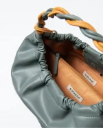 Bolso  Surkana de hombro Azul acero - Imagen 3