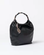Bolso  Surkana de hombro Negro - Imagen 2