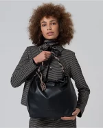 Bolso  Surkana de hombro Negro