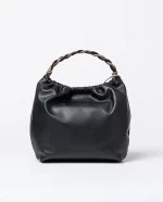 Bolso  Surkana de hombro Negro - Imagen 4