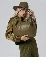 Bolso de hombro Surkana Kaki