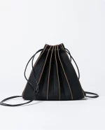 Bolso mochila Surkana de punto Negro - Imagen 4