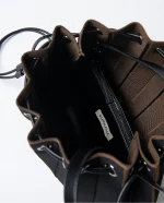 Bolso mochila Surkana de punto Negro - Imagen 3