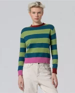 Jersey Surkana a rayas Verde