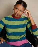 Jersey Surkana a rayas Verde - Imagen 3
