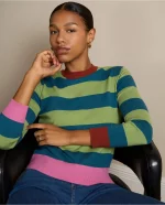 Jersey Surkana a rayas Verde - Imagen 2