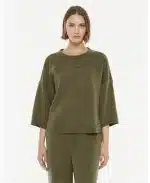 Sudadera Paz Torras kaki - Imagen 2