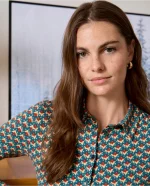 Camisa Surkana micro estampado Verde Botella - Imagen 3