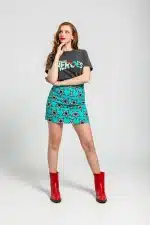 Camiseta Lolina efecto desgastado ácido