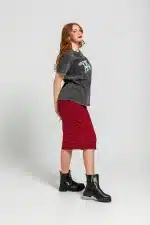 Camiseta Lolina efecto desgastado ácido - Imagen 4
