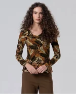 Camiseta Surkana elástica Kaki
