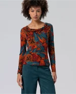 Camiseta Surkana elástica Teja
