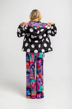 Chaqueta Lolina con capucha topos - Imagen 2