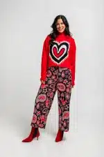 Pantalón Lolina de estampado paisley