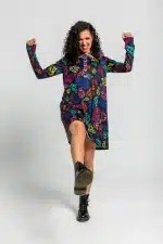 Vestido Lolina polo multicolor - Imagen 4