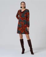 Vestido corto Surkana Teja