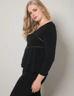 Camiseta Anvito Juliette negra - Imagen 4