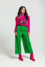 Pantalón Lolina pana verde