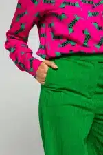 Pantalón Lolina pana verde - Imagen 4