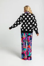 Suéter Lolina Oversize a topos - Imagen 4