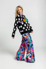 Suéter Lolina Oversize a topos - Imagen 2