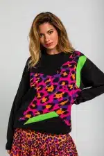 Suéter Lolina Oversize de estampado de estrellas - Imagen 4