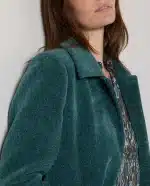 Abrigo Surkana de chenilla Azul acero - Imagen 2