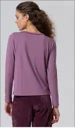 Camiseta Surkana cuello redondo Morada - Imagen 2