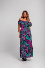 Blusa Lolina de hojas y panteras