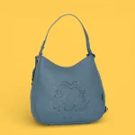 Bolso Hobo Agatha Ruiz de la Prada Calado Azul - Imagen 3