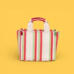 Bolso Lona Agatha Ruiz de la Prada Líneas Rosa - Imagen 2