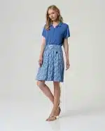 Camisa Surkana bambú Azul - Imagen 3