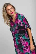 Camisero Lolina de hojas y panteras - Imagen 4