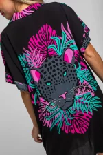 Camisero Lolina de hojas y panteras - Imagen 5