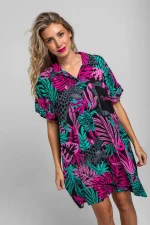 Camisero Lolina de hojas y panteras - Imagen 6