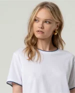 Camiseta Surkana algodón Blanco - Imagen 4