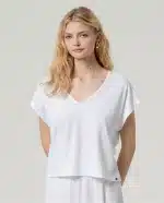 Camiseta Surkana básica Blanco