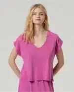 Camiseta Surkana básica Rosa