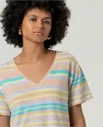 Camiseta Surkana manga corta Beige - Imagen 4