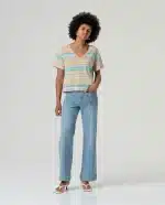 Camiseta Surkana manga corta Beige - Imagen 3