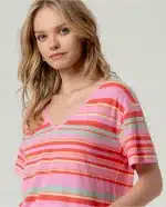 Camiseta Surkana manga corta Rosa - Imagen 4