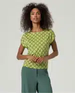 Camiseta Surkana sin mangas Verde