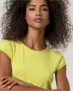 Camiseta Surkana bambú Verde acido - Imagen 3