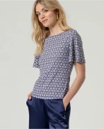 Camiseta Surkana estampado Azul