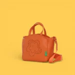 Mini Tote Agatha Ruiz de la Prada Flor Naranja - Imagen 3