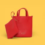 Mini Tote reversible Agatha Ruiz de la Prada Flores Rojo - Imagen 3